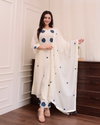 Tew Viscose With Embroidery Kurti With Bottom Dupatta Suppliers In India